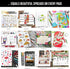 B5 Bullet Dotted Journal Notebook by STM - 215 Pages, Thick Bleedproof Paper, Mustard