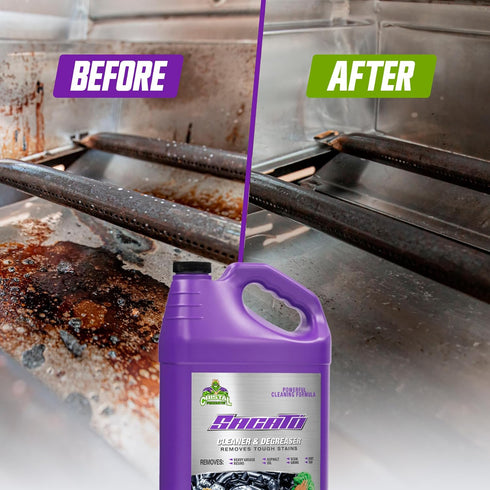 Commercial SACATO Degreaser Cleaner Heavy Duty Degreaser for Garage, Floor, Engine, Driveway & Tools Heavy Duty Cleaner
