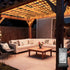 Lovelite 10ft x 10ft Net Lights, 280LED Gazebo Lights Outdoor 8 Modes