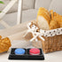 100pcs Packaging Double-compartment Bakery Boxes for Mooncakes, Cheesecake, Tiramisu, and Mousse Desserts Mini Cake