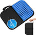 WISIMMALL Gel Seat Cushion Portable Travel Cushions, 16.5" x 12" Large Size