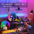 2835 200 (2 100 DAYBETTER Led Strip Lights Smart with App Control Remote, RGB for Bedroom, Music Sync Color Changing