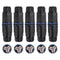 5PCS IP68 Waterproof Electrical Cable Connector, 3 Pin Junction Box for 3.5-10mm Wire Range, Quick Screwless