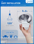 JandCase BR30 LED Flood Light Bulbs, Indoor Flood Light Bulbs, E26 Base, Dimmable, 11W(65W Equivalent), 5000K Daylight White, 850lm, UL & Energy Star Listed, 6 Pack by JandCase
