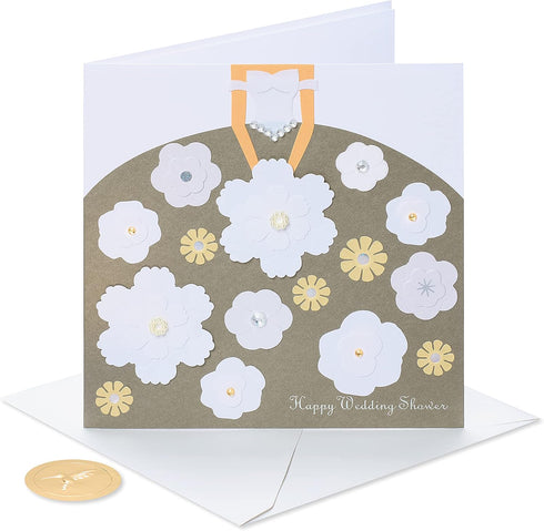 Papyrus Wedding Shower Card, Lifetime of Happiness