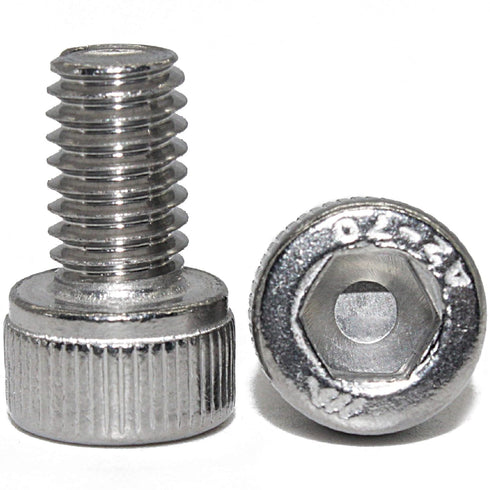 M6-1.0 x 10MM Socket Head Cap Screws, 304 Stainless Steel, Quantity 30