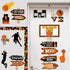 gisgfim 36pcs Basketball Bulletin Board Decoration, Basketball Theme Cut-Outs for School Classroom