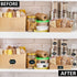 Chalkboard Labels for Jars, 162pcs Waterproof Reusable Stickers with Erasable Liquid Chalk Marker