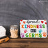 Spread Kindness Not Microbes Be Kind Poster - Motivational Classroom Decor, Health Posters for School Nurse Office Wall