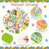 Pasimy Easter Bulletin Board Decorations Set, Christian Easter Classroom Decorations for Spring Birthday Party