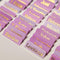 Pink Bible Tabs for Women & Men(Gold Foil Lettering) Laminated Bible BookTabs,
