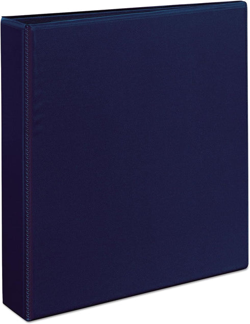 Avery 79805 EZD Nonstick View Binder, 1-1/2-Inch Capacity, 8-1/2-Inch x11-Inch, Navy by AVERY