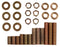 Creative Hobbies ELYPACK - 28 Piece Lamp Repair Hardware Assortment Pack, Perfect for DIY Lamp Repairs and Projects
