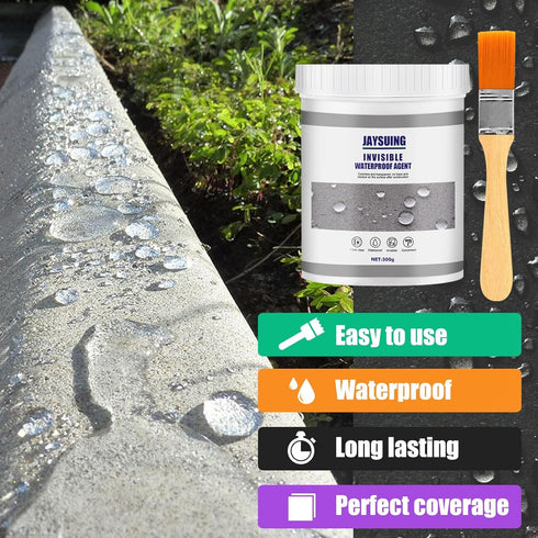 Jaysuing Invisible Waterproof Agent, 100g Transparent Repairing Leak Adhesive, Super Strong Bonding Sealant