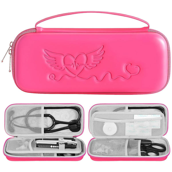 Hard Shell Stethoscope Case for 3M Littmann Classic III, Lightweight II S.E,