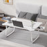 Autrfso 33 LBS Foldable Laptop Bed Desk for Couch, Lightweight Lap Desk Tray Tables with Small Drawer, Cup Holder