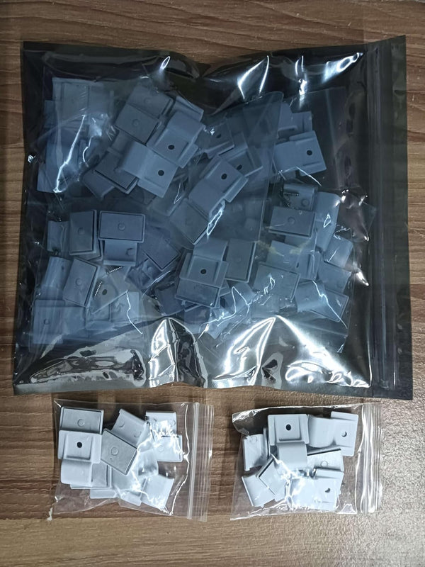 Mounting Clips for Permanent Outdoor Lights, LED Strip Lights with Self-Adhesive Tape