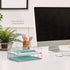 Mindspace 2 Tier Stackable Letter Tray, Paper Tray Desk Organizer, The Mesh Collection, Silver