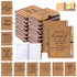 Tellingyou 20 Set Employee Appreciation Thank You Gifts, Inspirational Spiral Notebook, Motivational Bamboo Pen for Team