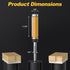 1/4 Inch 1/2" 1-1/2" Top and Bottom Bearing Flush Trim Router Bits, Shank, Cutting Diameter, Cutting Length