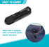 DURATECH 2-Pack Folding Utility Knife, Mini Box Cutter with Safety Lock and Quick-change Blade Mechanism