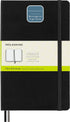 Moleskine Classic Expanded Notebook, Hard Cover, Large (5" x 8.25"), Plain/Blank, Black, 400 Pages