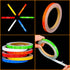 Zonon Adhesive Tapes, 6 Rolls Reflective Tapes - 6 Colors Night Safety Sticker, Silver, Blue, Red, Yellow, Orange,