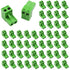 50PCS 2 Pin 5.08mm Pitch PCB Mount Screw Terminal Block Connector, Pluggable Quick Male Plug Connector