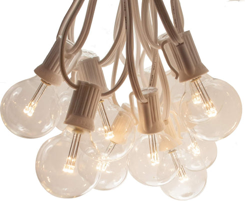 Hometown Evolution, Inc. G40 LED Warm White Outdoor Patio String Lights with