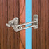 11316 Pack) Prime-Line U Swing Bar Door Guard With High Security Auxiliary Lock, Satin Nickel Finish (Single