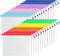 SUNEE Plastic Mesh Zipper Pouch, 11x16 in Extra Large Water-Resistant Zip Bag for Organizing Supplies