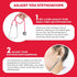 Pink Ever Ready Dual Head Stethoscope