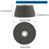 3 Inch Grinding Stone Wheel for Metal,50 Grit Aluminum Oxide Flaring Grinding Cup Wheel for Rust Removing Deburring Polishing with 5/8"-11 Threaded Arbor(50 Grit)