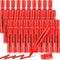Qilery Tank Style Highlighters, 30 Pack Chisel Tip Quick Drying Fluorescent Markers for Kids Classroom Office