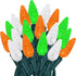Novelty Lights 24FT 70 LED C6 LED St. Patrick's Day String Lights,