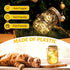 8 Pack Included30LED HXWEIYE Solar Mason Jar Lights Lanterns,Jars & Hangers Waterproof Hanging Outdoor Fairy Lights