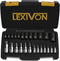 LEXIVON Master Torx Bit and Socket Set, Premium S2 Alloy & Cr-V