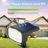 9 IP65,Multicolor Deconrations-4 Pack DAMINY Color Changing Solar Spot Lights Lighting Modes, Outdoor Waterproof RGB