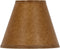 Upgradelights Oiled Parchment 5 Inch Clip On Chandelier Lamp Shade 2.5x5x4.15