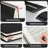 EUSOAR A5 Notebook with Dividers, 1 Pack, 5 Subject, 120 Sheets, Hardcover College Ruled Paper, 100gsm Thick