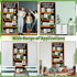 Summer School Classroom Door Decor Plant Motivational Bookshelf Door Cover Words of Wisdom Door Banner Inspirational