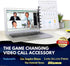 Note Tower Monitor Document Paper Holder, Portable Copy Holder for Desk, Reduces Eye & Neck Strain