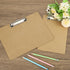 PATIKIL 8.9 x 12.4" Horizontal Clipboard, 3 Pcs Extra Large Hardboard with Low Profile Clip for Drawing and Sketching