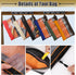 BESARME 3 Pcs 11.8" Clear Tool Pouch with Zipper, Heavy-Duty Waterproof Zipper Tool Pouch for Electricians