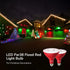 EDISHINE Dimmable Red LED Light Bulb, PAR38 Red Flood Light Bulbs Outdoor, 18W(120W Equivalent), Red Light Bulbs for Halloween/Christmas Decoration, E26 Base, ETL Listed, 2 Pack by EDISHINE