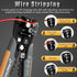3-In-1 Multi Self Adjusting Wire Stripper/Cutter/Crimper - 8-Inch Universal Wire Stripper for Wire Stripping, Cable Cutting, Crimping Tools from 10 AWG to 24 AWG by MULWARK