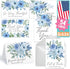 Hadley Designs Wedding Thank You Cards with Envelopes -54 Floral Thank You