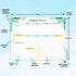Decorably Weekly Planner Pad Landscape, 52 Easy Tear-Off Sheets for Weekly To Do List, 11x8.5in