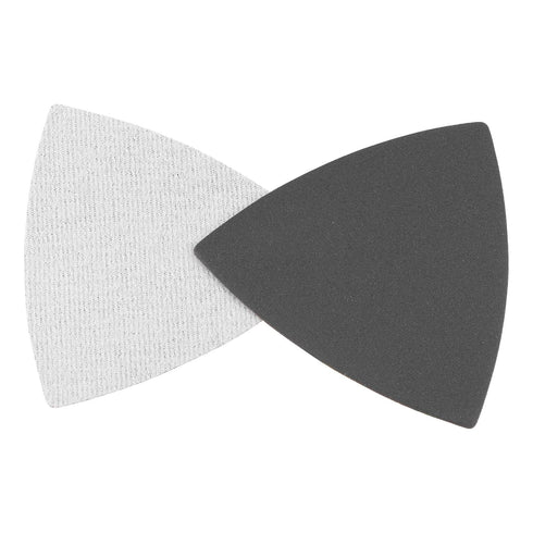 uxcell Triangular Sandpaper Hook and Loop Triangle Sanding Pad Fit 3-1/2" Oscillating Multi-Tool, 400 Grit