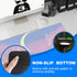 Desk Mat, Anime Moon City Night Scene Extended Gaming Mouse Pad, 31.5"x11.8" Big Mouse Pad for Home Office Work